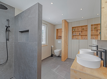 Sanierung Bad, bestehendes Einfamilienhaus, Büsserach